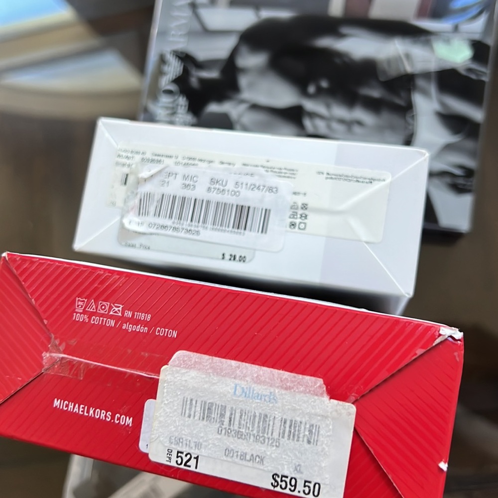 Bundle (2) Of Boss Mini Brief And Michael Kors Lo rise Briefs. - Picture 11 of 11